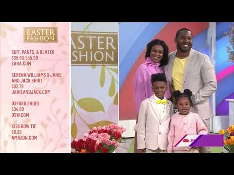 Family Easter Outfits: Tyra Banks & Jenna Bush Hager with Tiffany Reid | TODAY Show