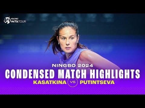 CONDENSED MATCH | Daria Kasatkina vs. Yulia Putintseva | 2024 Ningbo Quarterfinals | WTA Highlights