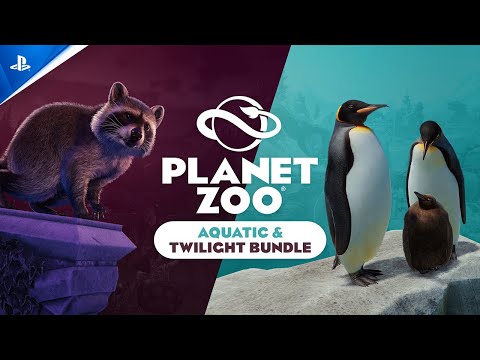 Planet Zoo: Console Edition - Aquatic & Twilight Bundle Launch Trailer | PS5 Games