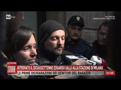 Ritrovato Edoardo Galli  - Storie italiane 29/03/2024