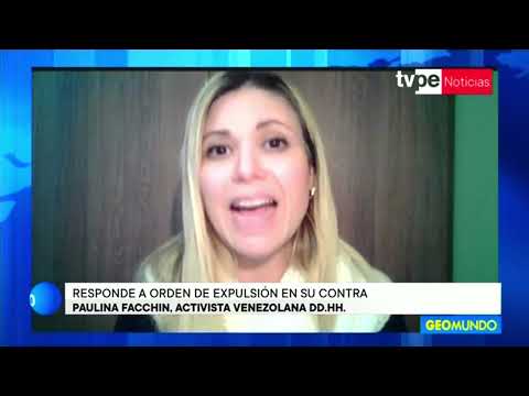Geomundo | Paulina Facchin, activista venezolana DD. HH.