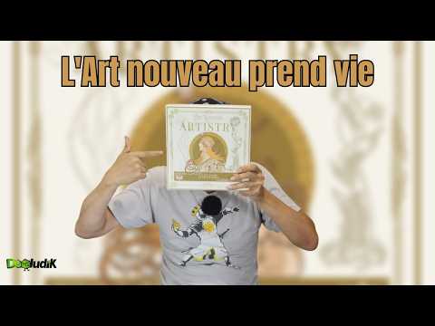 Artistry | Développez votre atelier au cœur de l'Art nouveau | Règles Solo Avis | Dux Somnium Games