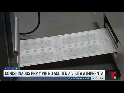 Retoman la impresión de papeletas tras problemas con las máquinas