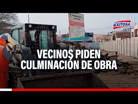 Tacna: Vecinos piden culminación de obra que debió entregarse el 2023