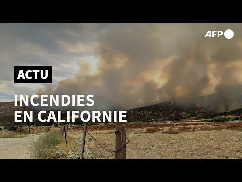 Californie: les images amateurs du feu de forêt | AFP