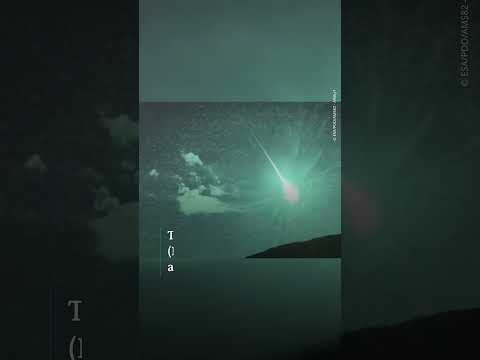 Comet fragment lights up sky over Spain and Portugal | DW Shorts