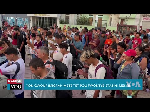 Yon Nouvo Karavan Migran Pran Direksyon Etazini