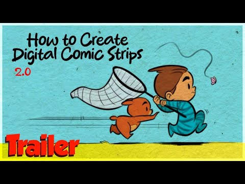 How to Create Digital Comic Strips Trailer