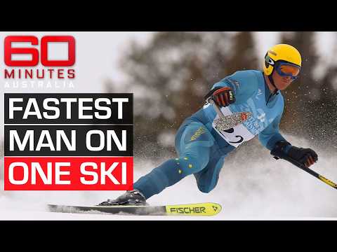 Human Bullet on the Slopes who can ski at 200km/h | 60 Minutes Australia