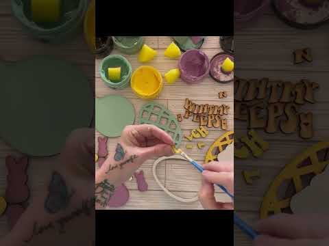 Easter Tray DIY crafts