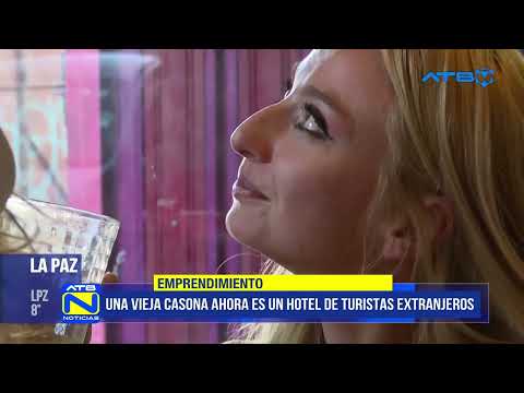 Una vieja casona ahora es un hotel de turistas