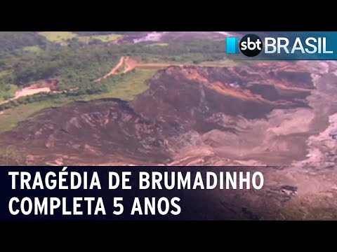 Tragédia de Brumadinho completa 5 anos; data é marcada por protestos | SBT Brasil (25/01/24)