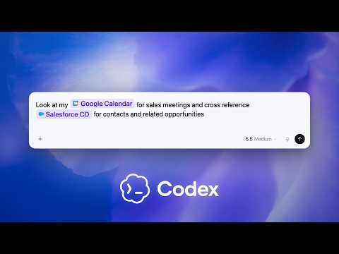 Prep for sales meetings faster with Codex