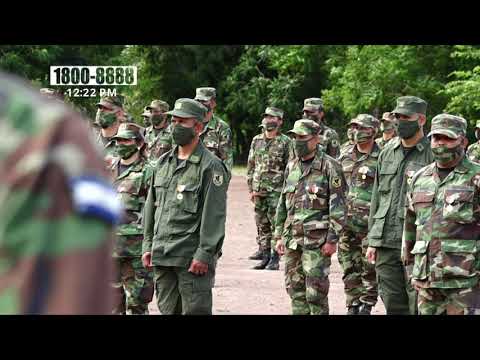 El primer comando militar conmemoró el día del soldado de la patria en Madriz - Nicaragua