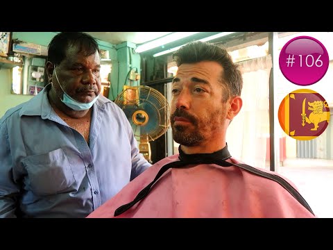 JE TESTE LE COIFFEUR AU SRI LANKA ! (VLOG #106)