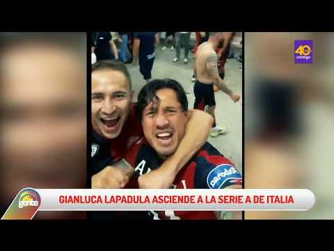 Peruanos felicitaron a Gianluca Lapadula por ascenso a la Serie A de Italia | Arriba mi Gente