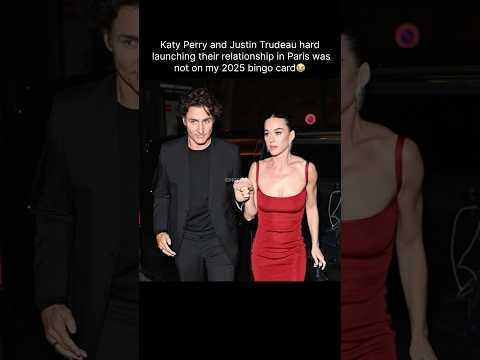 Katy Perry and Justin Trudeau hard launching their relationship #katyperry #justintrudeau