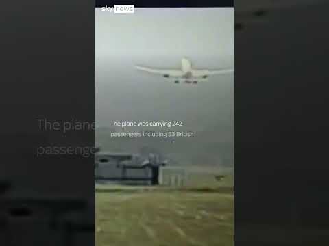 New CCTV shows Air India plane taking off