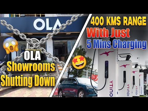 OLA Showrooms SHUTTING DOWN😱 | BYD's 1000 KW Fast Charger🤩 | Electric Vehicles India