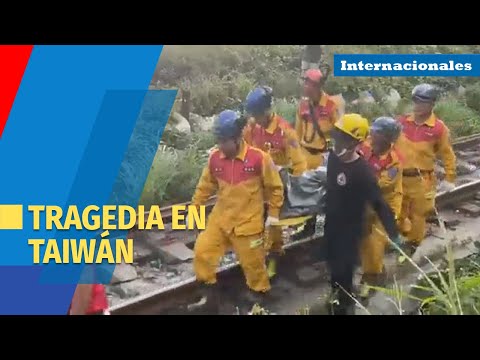 Un accidente de tren en Taiwán deja al menos 48 muertos y decenas de heridos