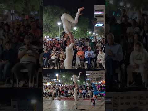 عرض رائع و جميل في مهرجان خريبكة 🎉🤸 #acrobatics #motivation #fypシ #foryoupage #morocco