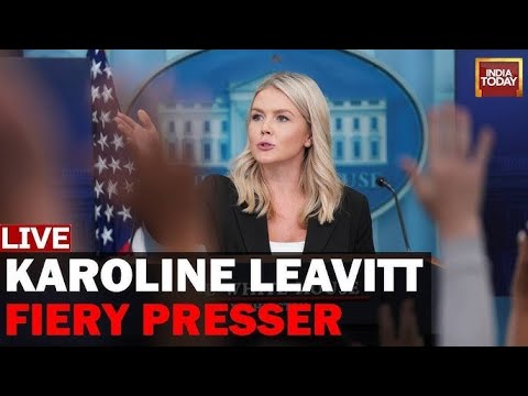 White House Media Briefing LIVE: Press Secretary Karoline Leavitt | US Govt Shutdown | Trump News