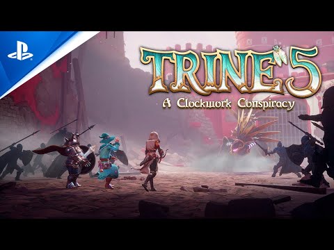 Trine 5: A Clockwork Conspiracy - Announcement Trailer | PS5 & PS4 Games