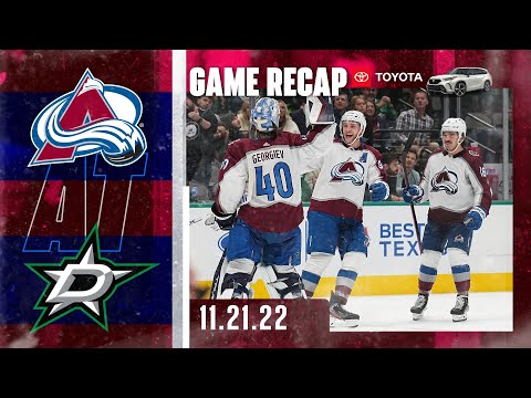 Cale Makars 200th NHL Point | Toyota Game Recap 11/21/2022