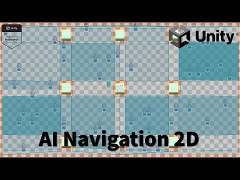[유니티6] 2D 길 찾기 인공지능 how to use Navmesh 2D in Unity!