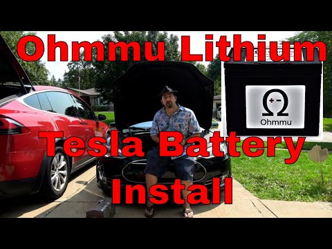 Tesla 12v Battery to Ohmmu Lithium Conversion How-To