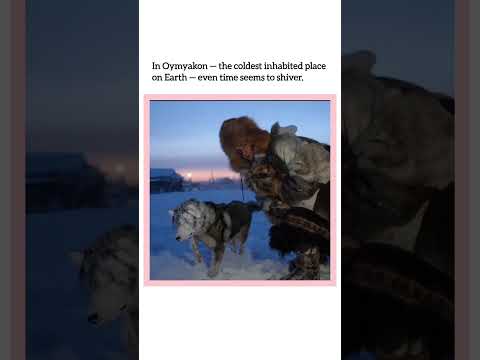 In Oymyakon, where temperatures dip below –60°C, even air feels heavy with frost.