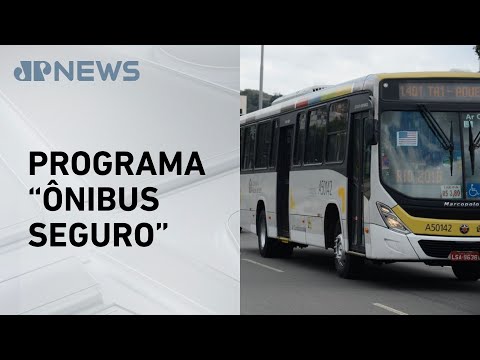 Lei prevê policiamento dentro do transporte público no RJ