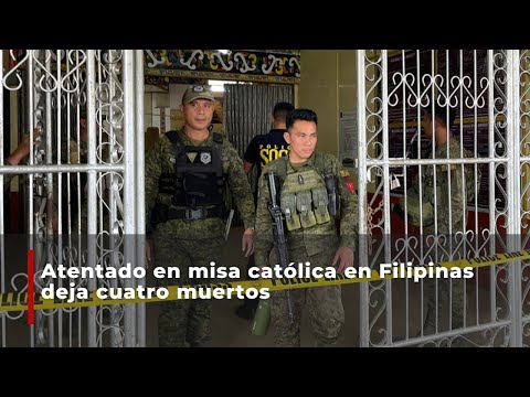 Atentado en misa católica en Filipinas: 4 muertos