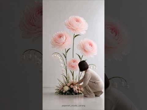 내가 만든 대왕 <strong>작약</strong>#diy #art