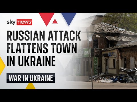 Inside Vovchansk - the town being flattened by Russia's offensive | Ukraine War