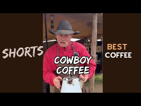 Cowboy Coffee- The Smoothest Cup You’ll Ever Have! #shorts