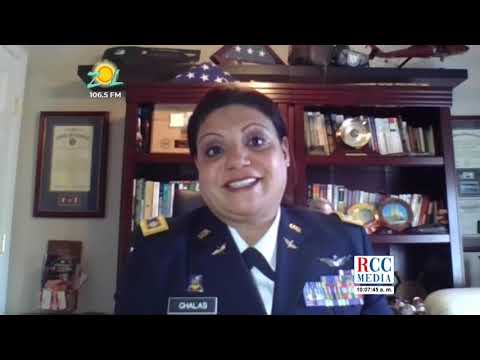 Teniente Coronel Marisol Chalas, primera latina en pilotear un helicóptero de combate de USA