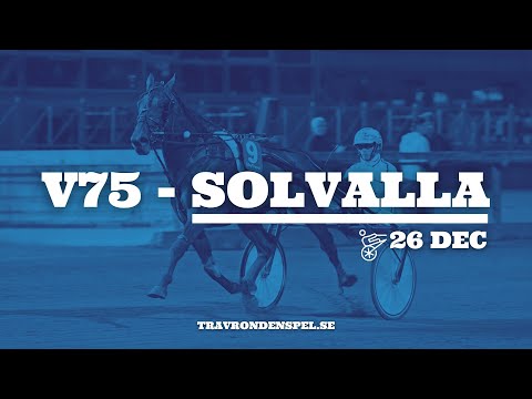 V75 tips Solvalla | Tre S - Helstängda åker på!