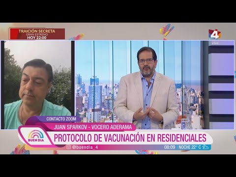 Buen Día - Pandemia: protocolo de vacunación en residenciales