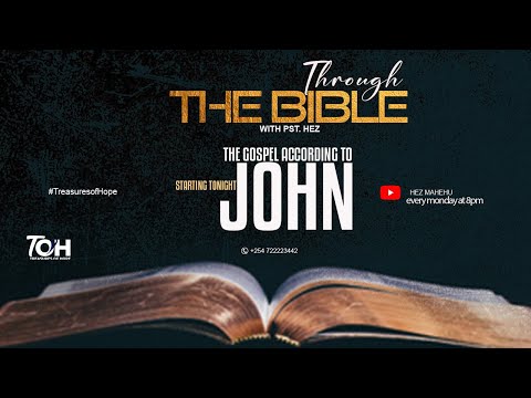 Bible Study Monday- The Book of John 9:15-39| Episode 30 with Pst Hez Mahehu