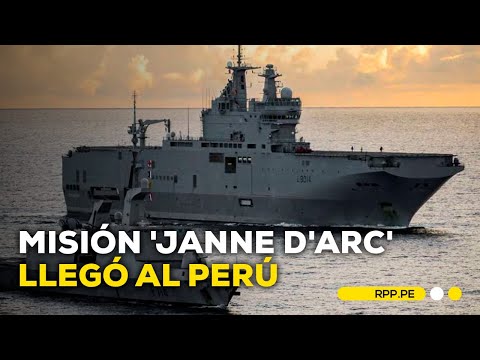 Misión 'Jeanne d'Arc' visita Perú y recorremos su portahelicóptero