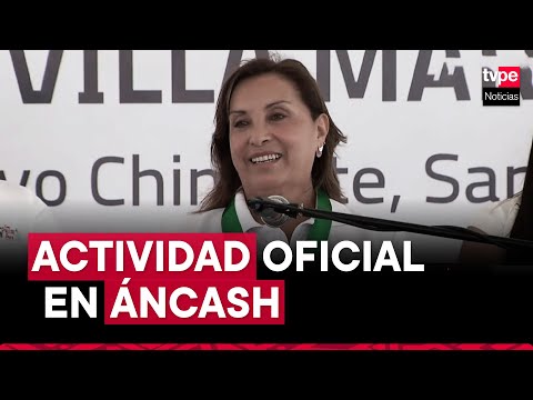 Áncash: Presidenta Dina Boluarte inaugura I. E. Villa María en Nuevo Chimbote