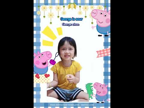 Hai múi quýt khổ nhất #peppa #george #annahocngoaingu #story