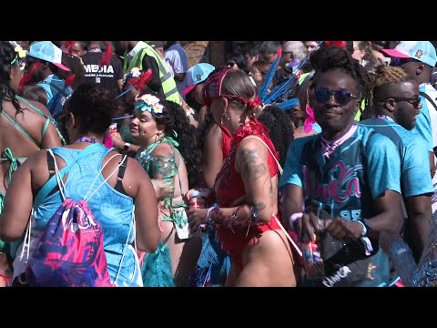 Londoners take part in the annual Notting Hill Carnival | AFP