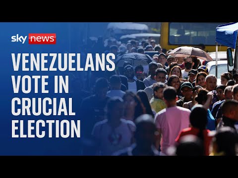 Watch Venezuela election live: Polls open across the country as Nicolas Maduro vies for third term