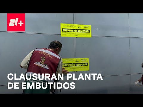Clausuran fábrica de embutidos en Nezahualcóyotl tras erupción de carne en coladeras - En Punto