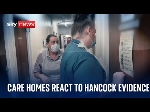 Care homes react to Matt Hancock's evidence at COVID inquiry