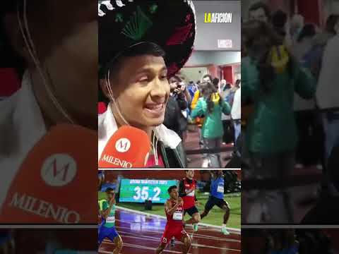 Luis Avilés gana medalla de PLATA en los 400m en Santiago 2023 #shorts