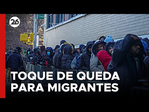EEUU | Nueva York implementará toque de queda en centros para migrantes