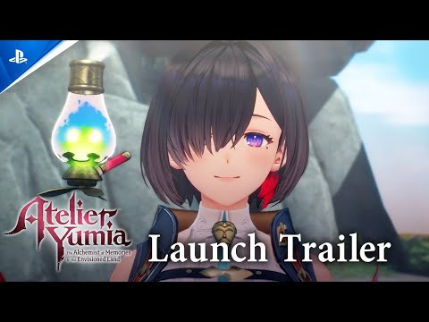 Atelier Yumia: The Alchemist of Memories & the Envisioned Land - Launch Trailer | PS5 & PS4 Games